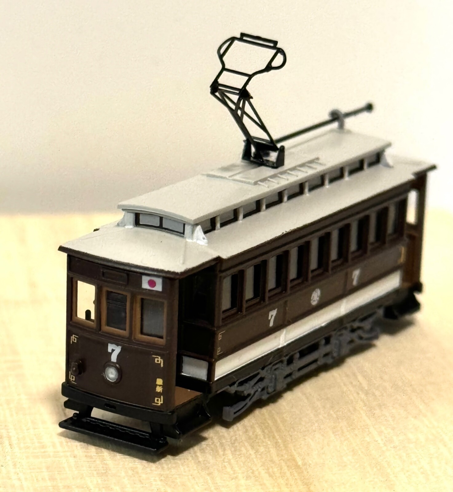 N Scale N-Goya Tosaden Traffic Type-7 Heritage Streetcar Ishin Kit Tram Trolley