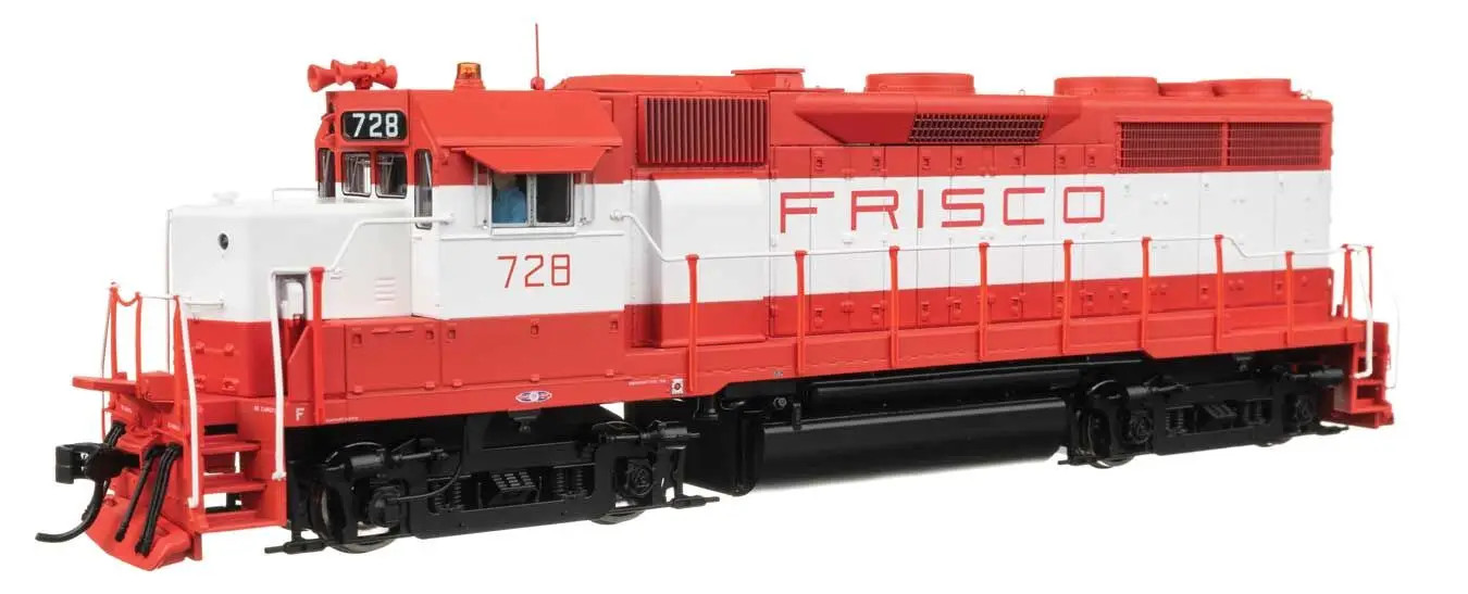 Walthers HO EMD GP35 Frisco SLSF #728 DCC/SND LED 920-43310