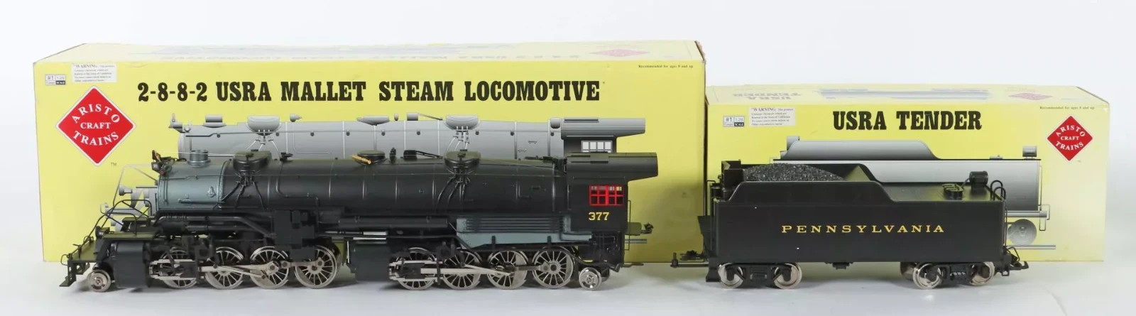 Aristo-Craft Trains G Spur 1 USRA Mallet Steam Locomotive 2-8-8-2 21601