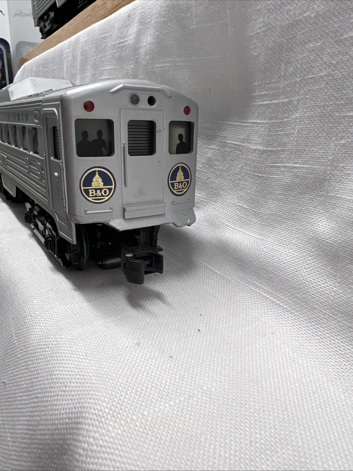 K-Line O Gauge RDC B & O 3-Unit RDC Set One Power, 2 Dummy Budd Cars