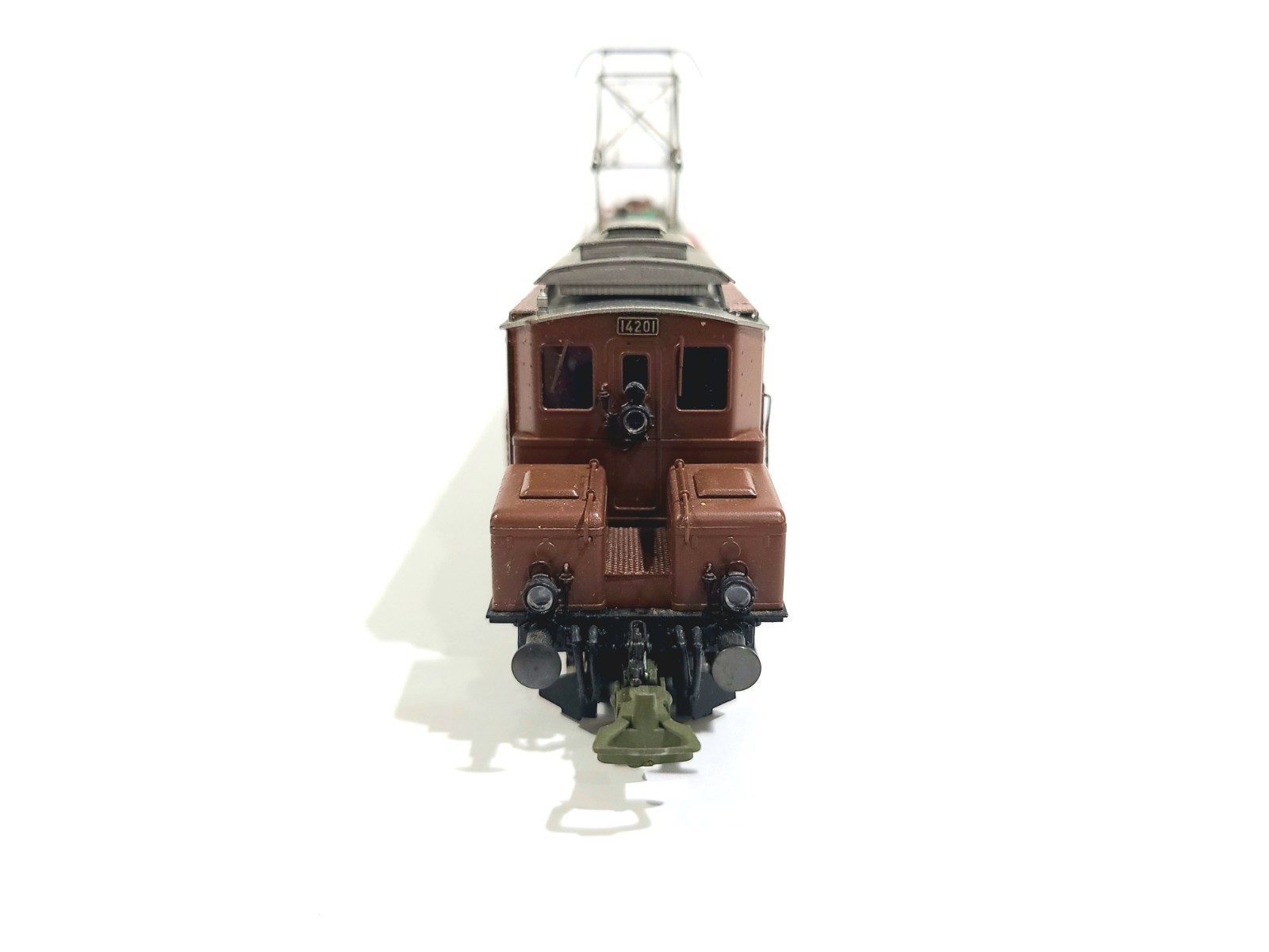 Metropolitan SBB-CFF Ce 6/8 Schlotterbut Brown #14201 HO Brass Model #742