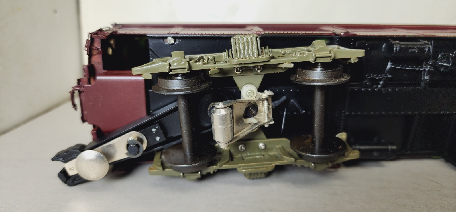 3RD RAIL – SUNSET MODELS O Long Island RR P54 COMMUTER CAR 743 BM62 BAGGAGE CAR