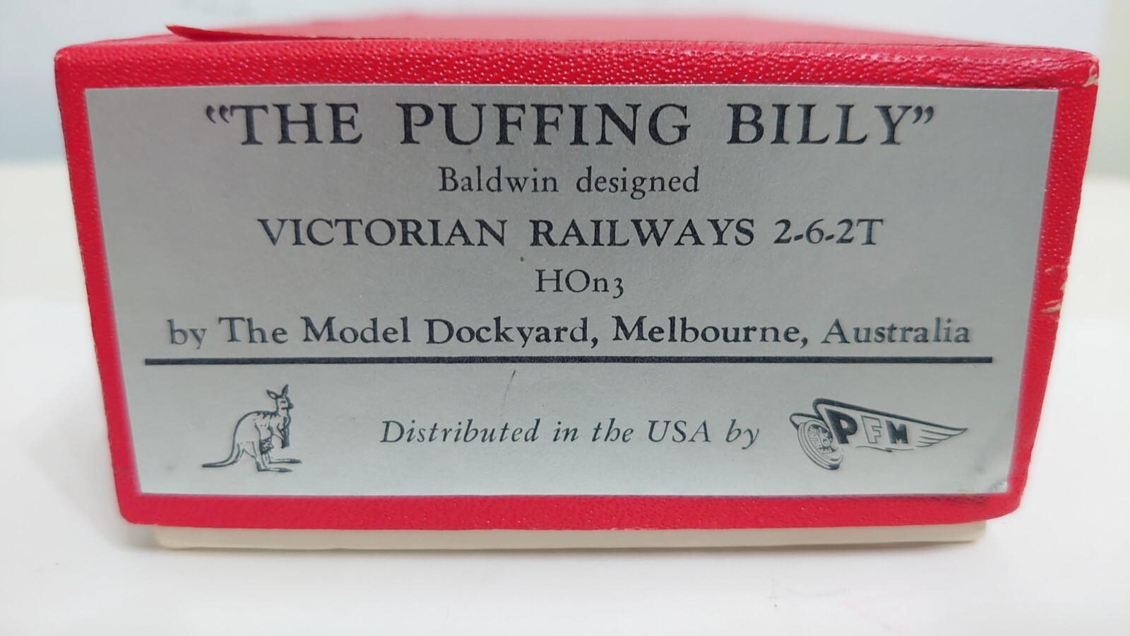 PFM Model Dockyard Brass The Puffing Billy 2-6-2T Steam Locomotive – HOn3 scale