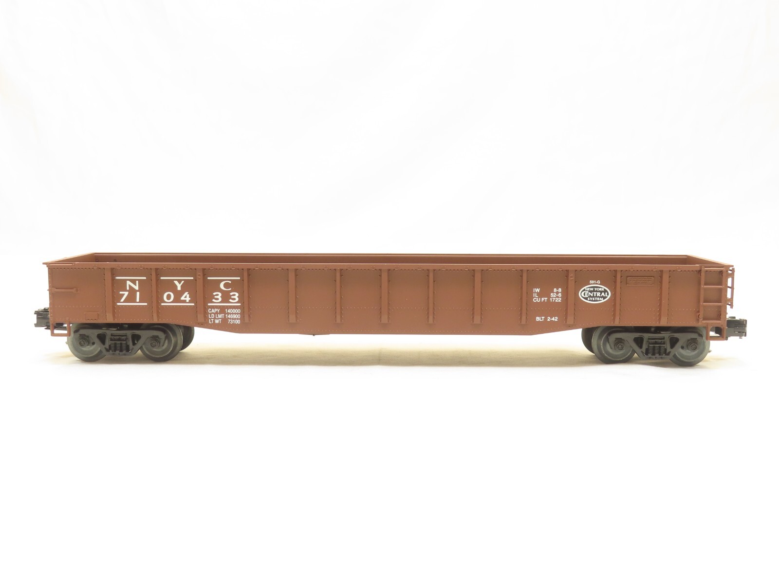 Petersen Supply OG-107 New York Central Steel Gondola #433 LN