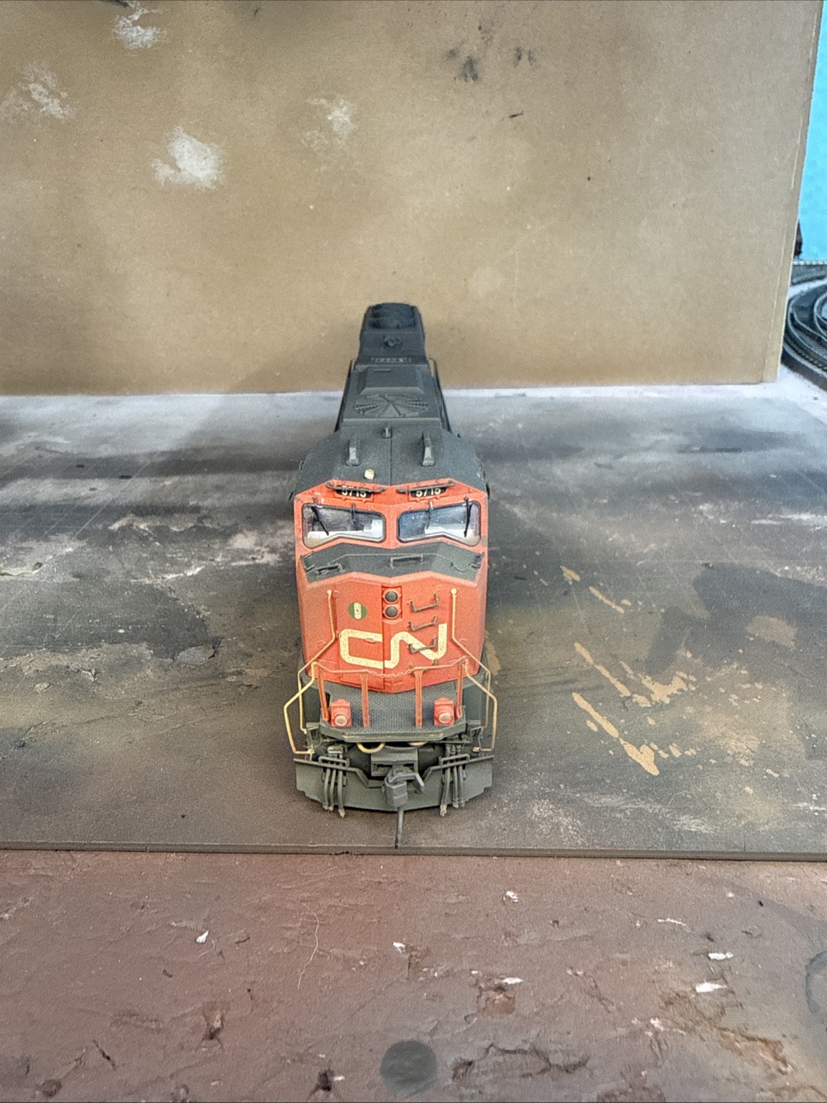 Ho Scale Custom Weathered Walthers CN EMD SD75I DCC Sound With Added Details
