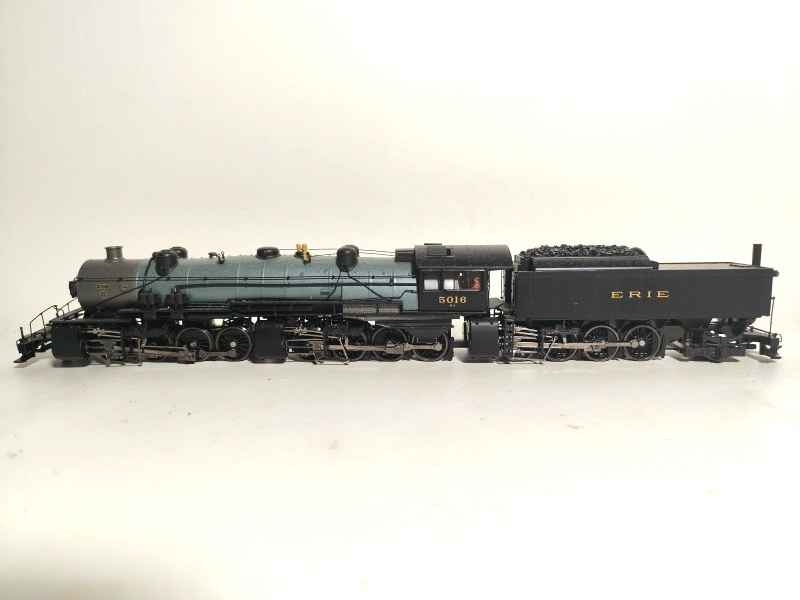 MTH 1:87 HO 2-8-8-8-2 Triplex Erie 5016 Steam Locomotive Scale Model