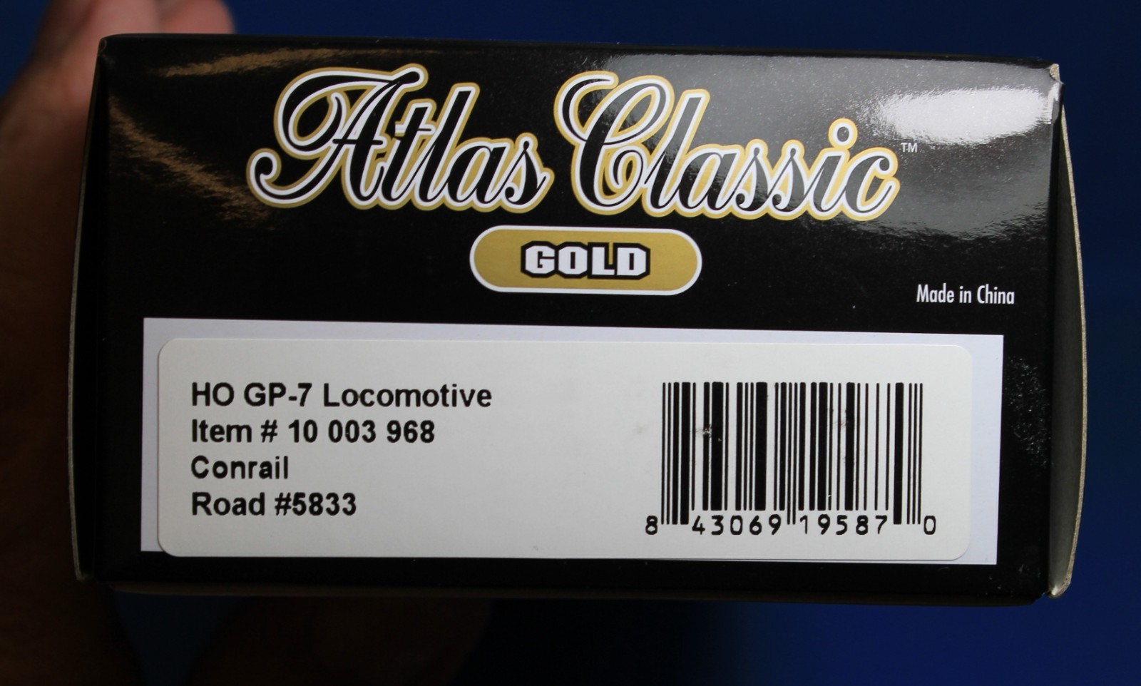 HO Scale – ATLAS CLASSIC GOLD 10 003 968 CONRAIL GP7 With DCC & SOUND