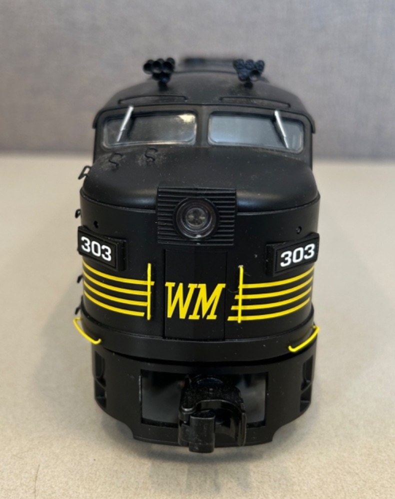 2023 Lionel Western Maryland LEGACY FA-2 #303 Bluetooth Engine TESTED 2322022