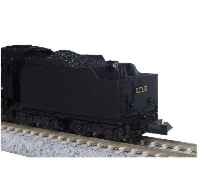 KATO 2016-8 N Gauge D51 200 Model Train Steam Locomotive