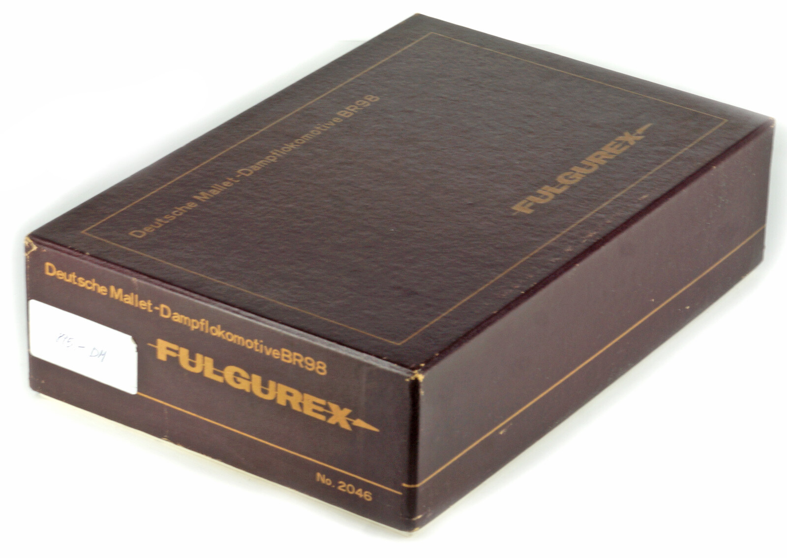 Vintage FULGUREX SA 2046 H0 HO BRASS DB Class BR98 BR 98.710 Mallet , Massing