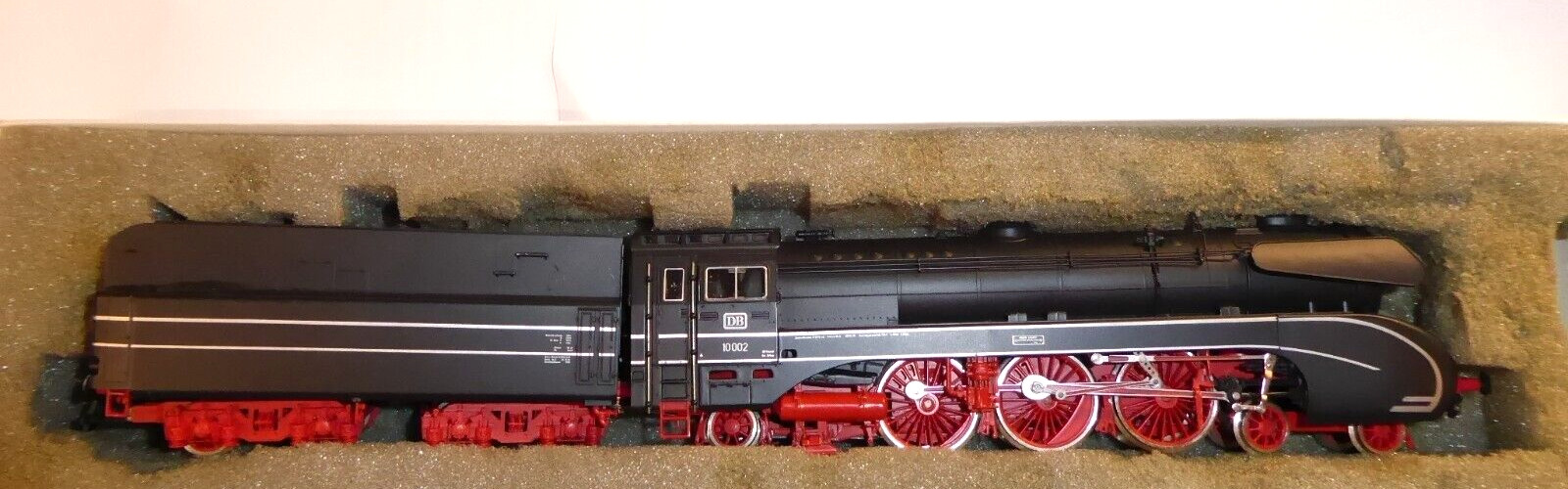 Rivarossi 1382 H0 Steam Locomotive Br 10 002 DB Epoch 3 sehr gut erhalten Boxed
