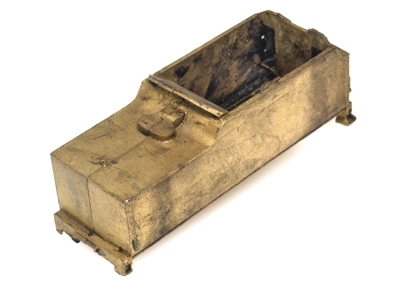 Vintage HO Scale Brass Tender Shell