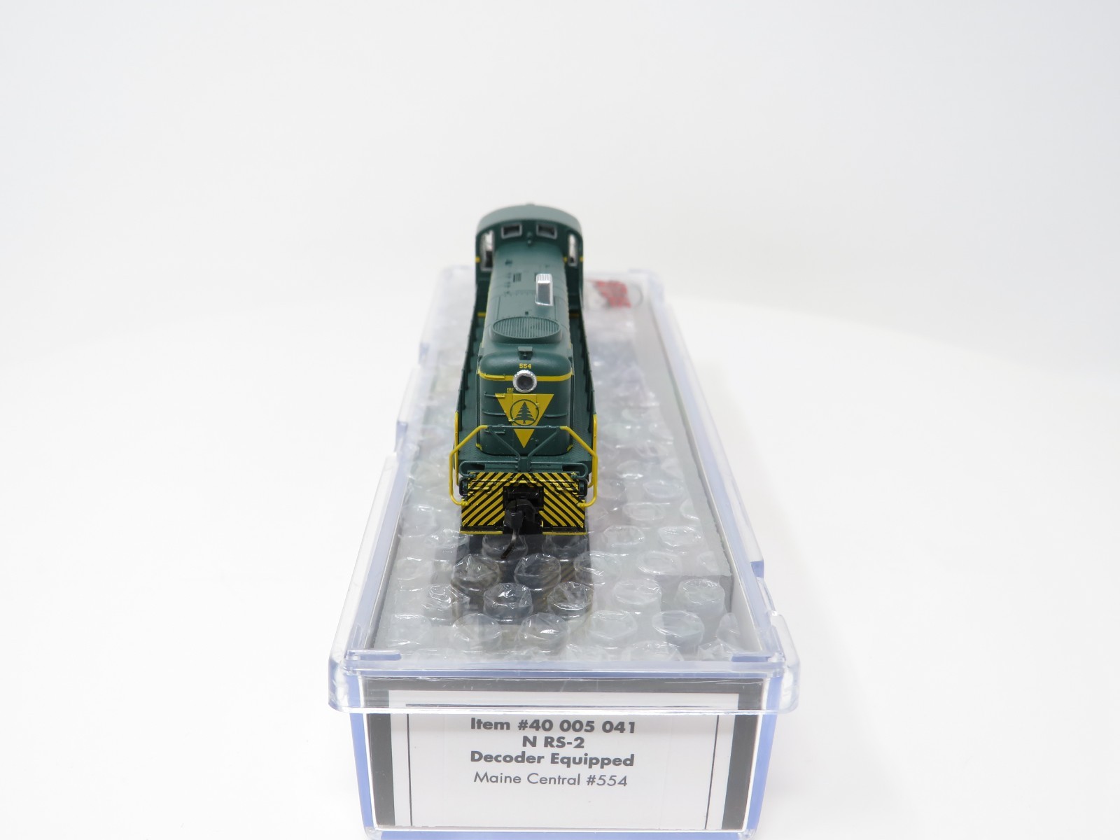 Atlas N 40005041 DCC Maine Central MEC #554 RS-2 Diesel Switcher Locomotive