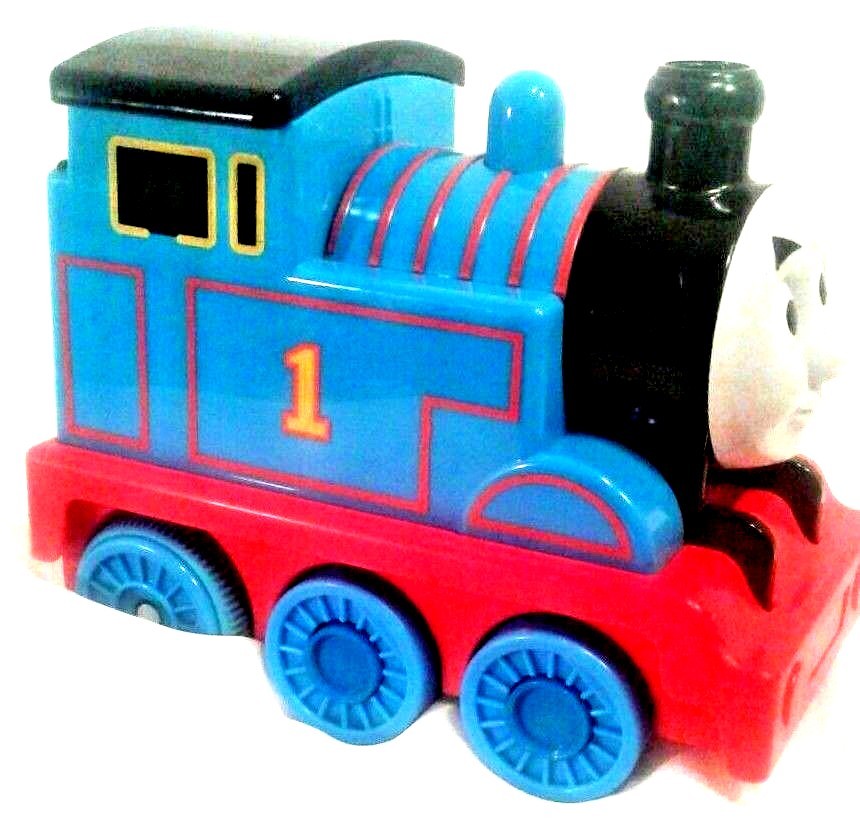 THOMAS THE TRAIN Lot #3 Toys Flashlight Percy Push & Go Bubbles Whistle Batt Inc