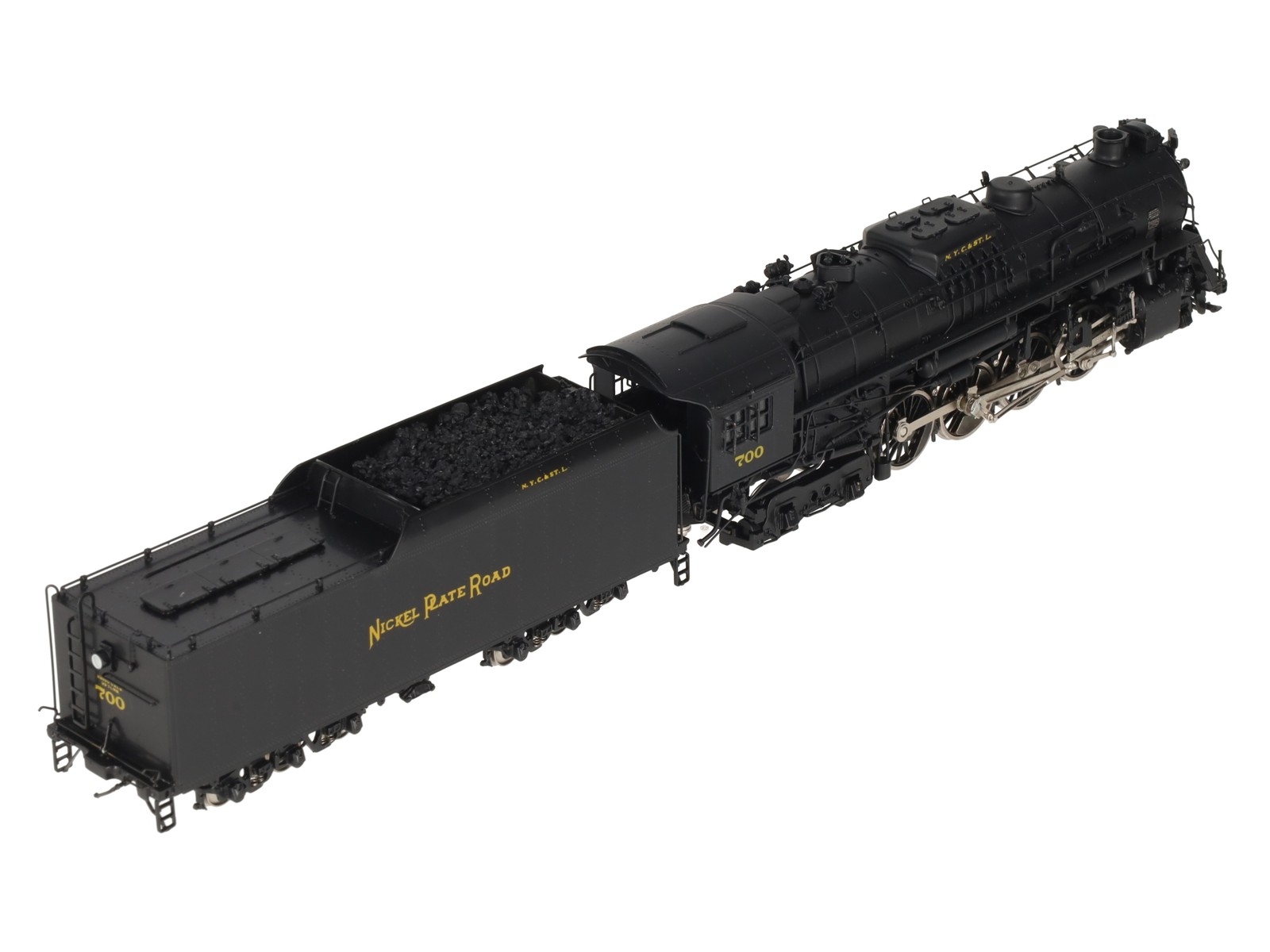 Precision Scale 16626-1 HO BRASS Nickel Plate Road 2-8-4 Steam Loco & Tender#700