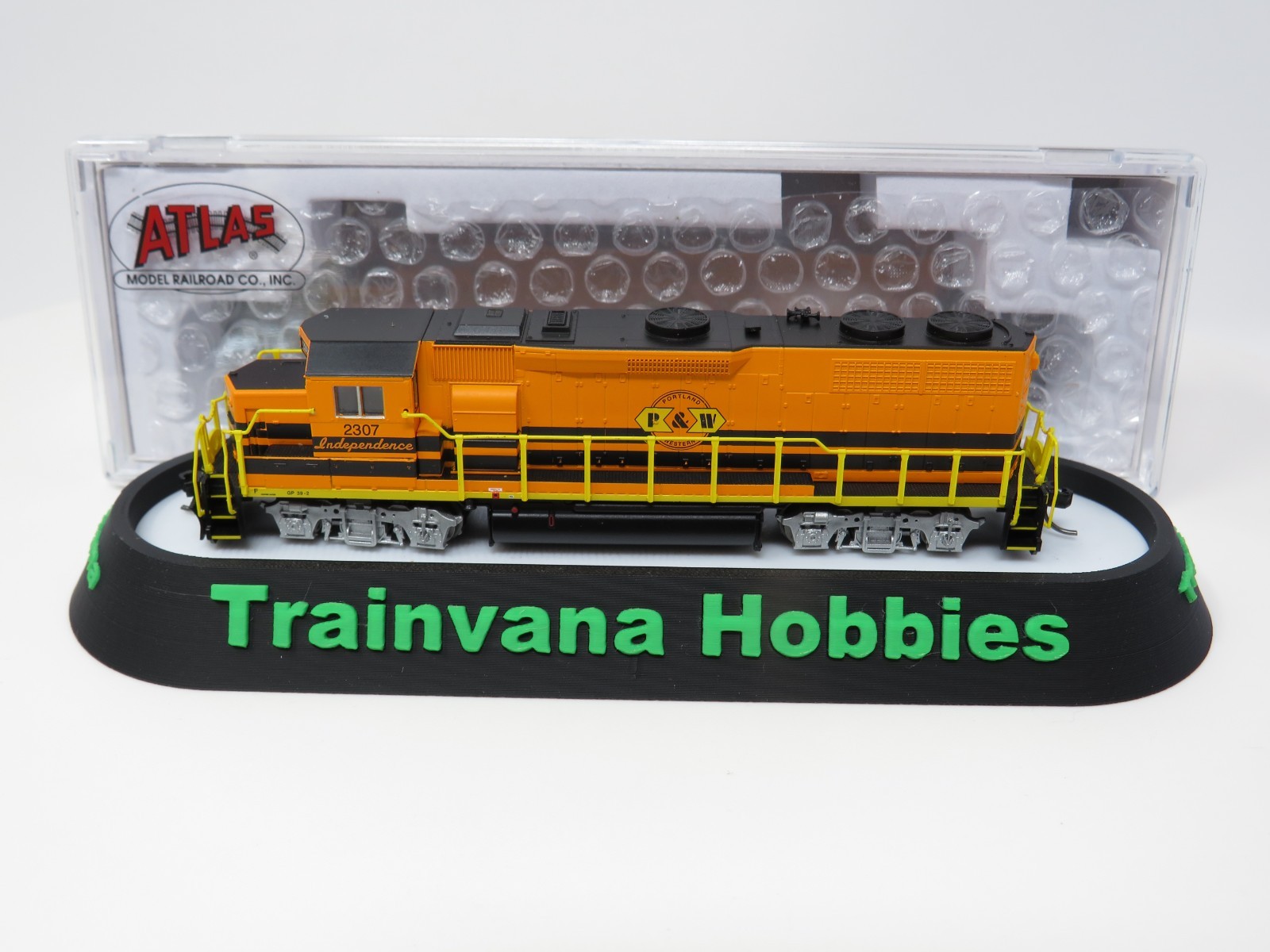 Atlas N 40005921 DCC Sound Portland & Western P&W EMD GP39-2 Diesel Locomotive