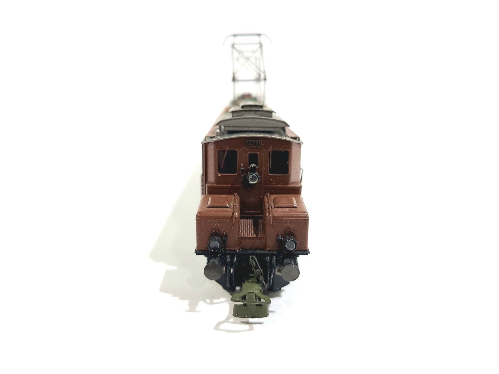 Metropolitan SBB-CFF Ce 6/8 Schlotterbut Brown #14201 HO Brass Model #742