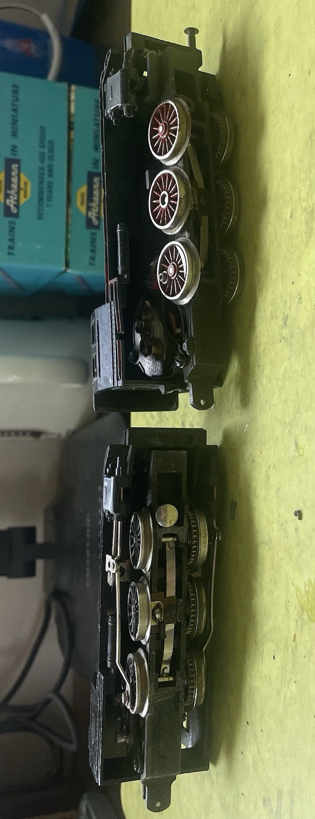Fleischmann Lot Of 2 Steam Locomotives 0-6-0 Parts Or Repair Read Description