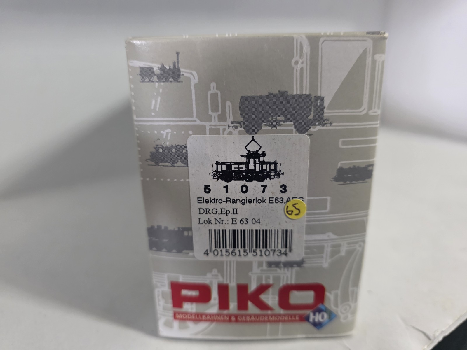 Piko DR E63 Electric Locomotive 51073 HO Scale DCC Ready