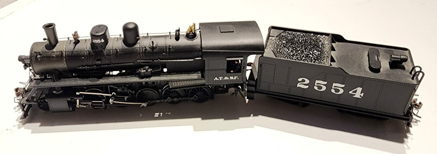 Bachmann Spectrum HO 2-10-0 Russian Decapod A.T. & S.F. #2554