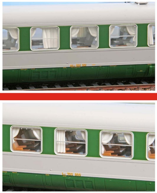 ACME 70035 HO Scale Set Electromotive FS Ale 601 “Rapido D’Italia” 4 Pz. Ep. IV