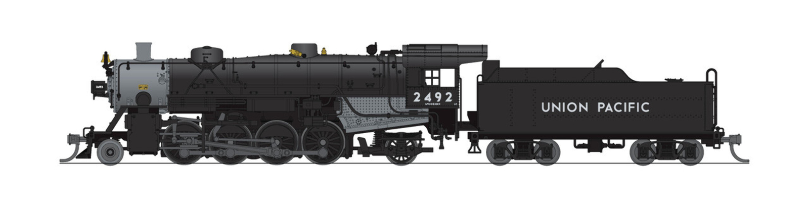 Broadway Limited 7864 N Scale UP USRA Light Mikado Steam Locomotive #2497