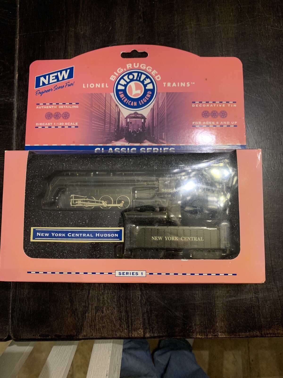 1998 LIONEL CLASSIC SERIES New York CENTRAL HUDSON 1:120 SCALE DIECAST SERIES 1