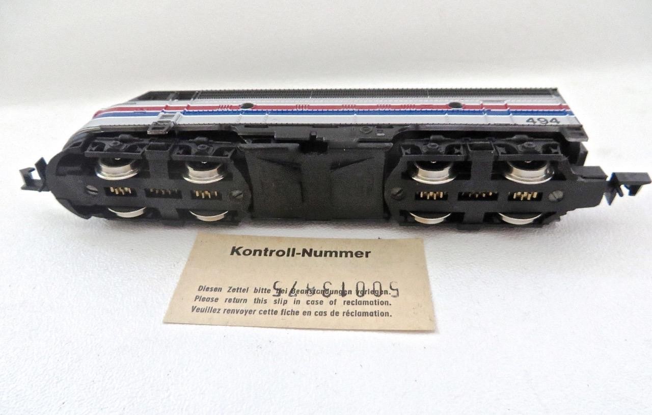 Arnold 5001 N Scale Amtrak EMD F40PH Cab 494 New Old Stock Tested