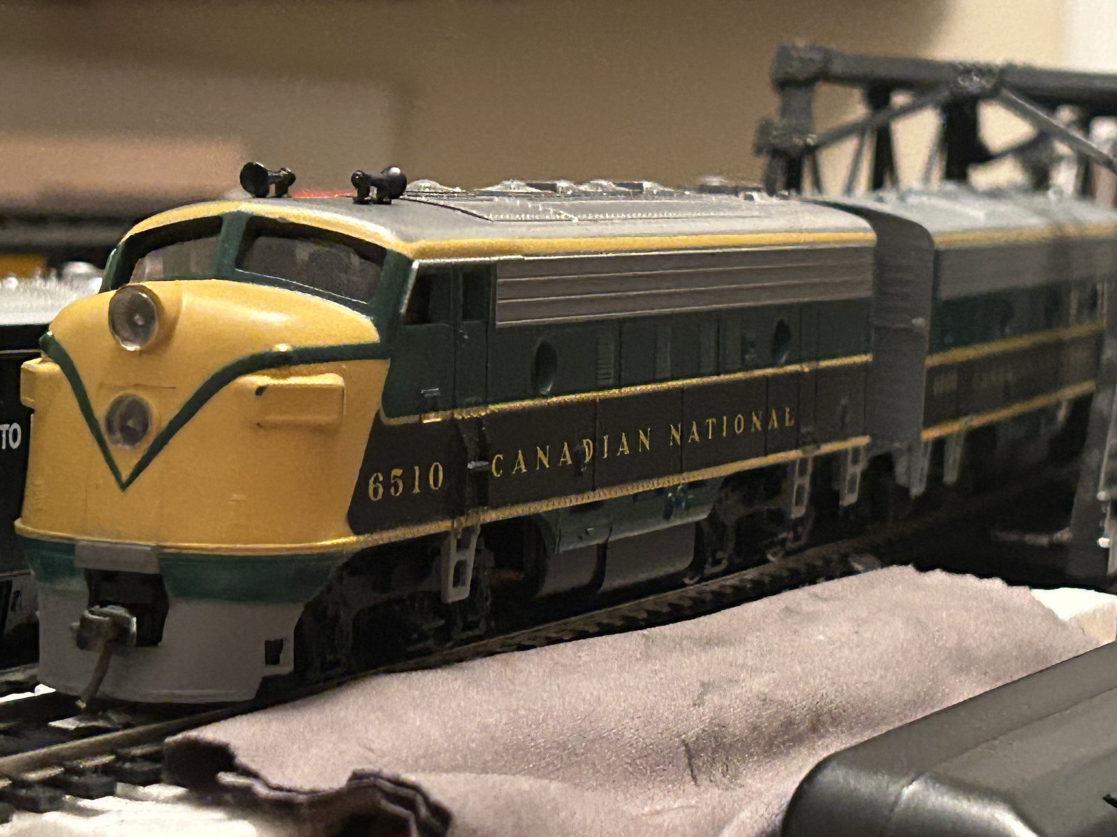 Athearn HO CN F7A Powered F7B Dummy Canadian National Locomotive Set LN Run