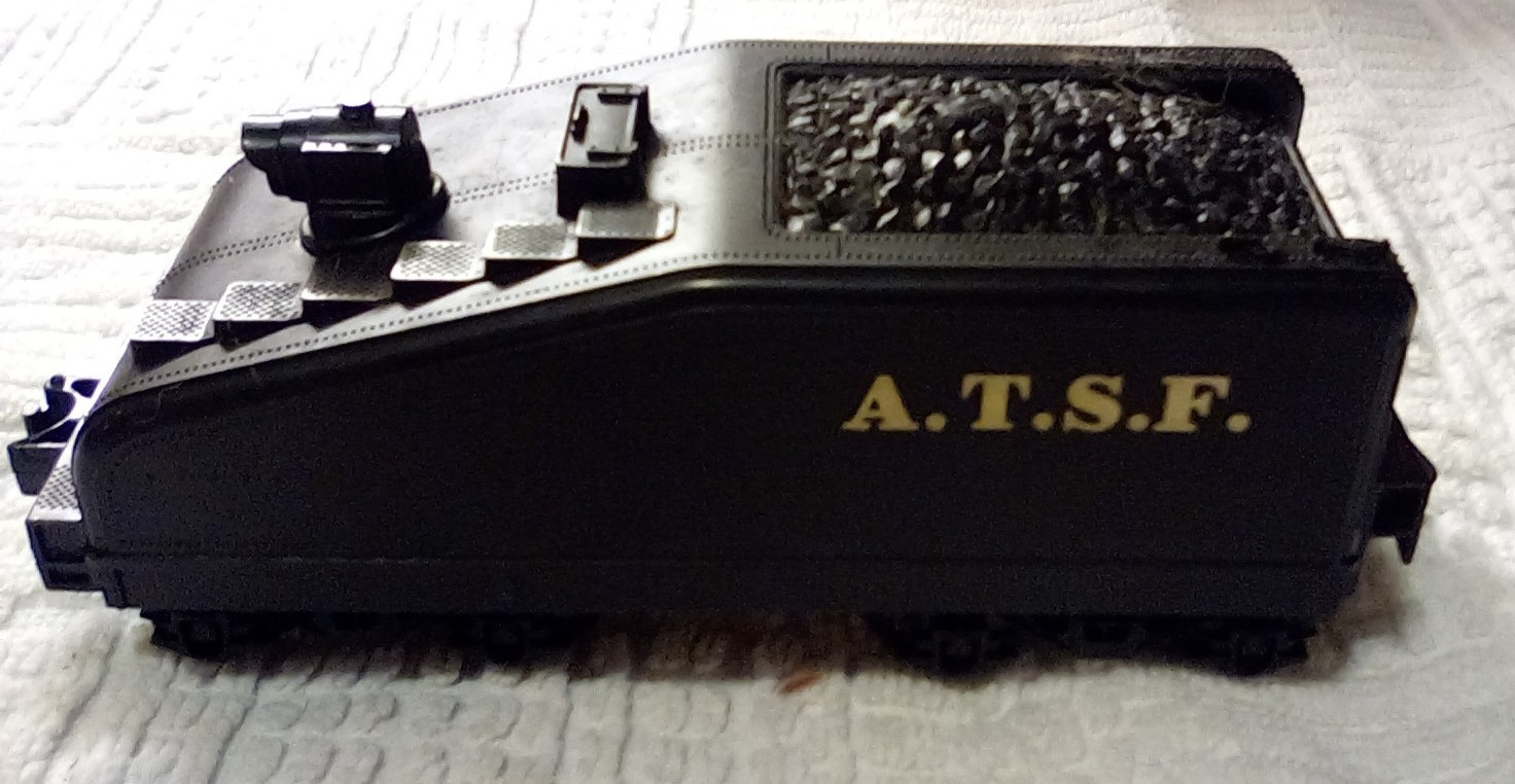 Lionel O Scale 2-4-0 Santa Fe ATSF Steam Engine & Cars Lot FREE SHIPPING!