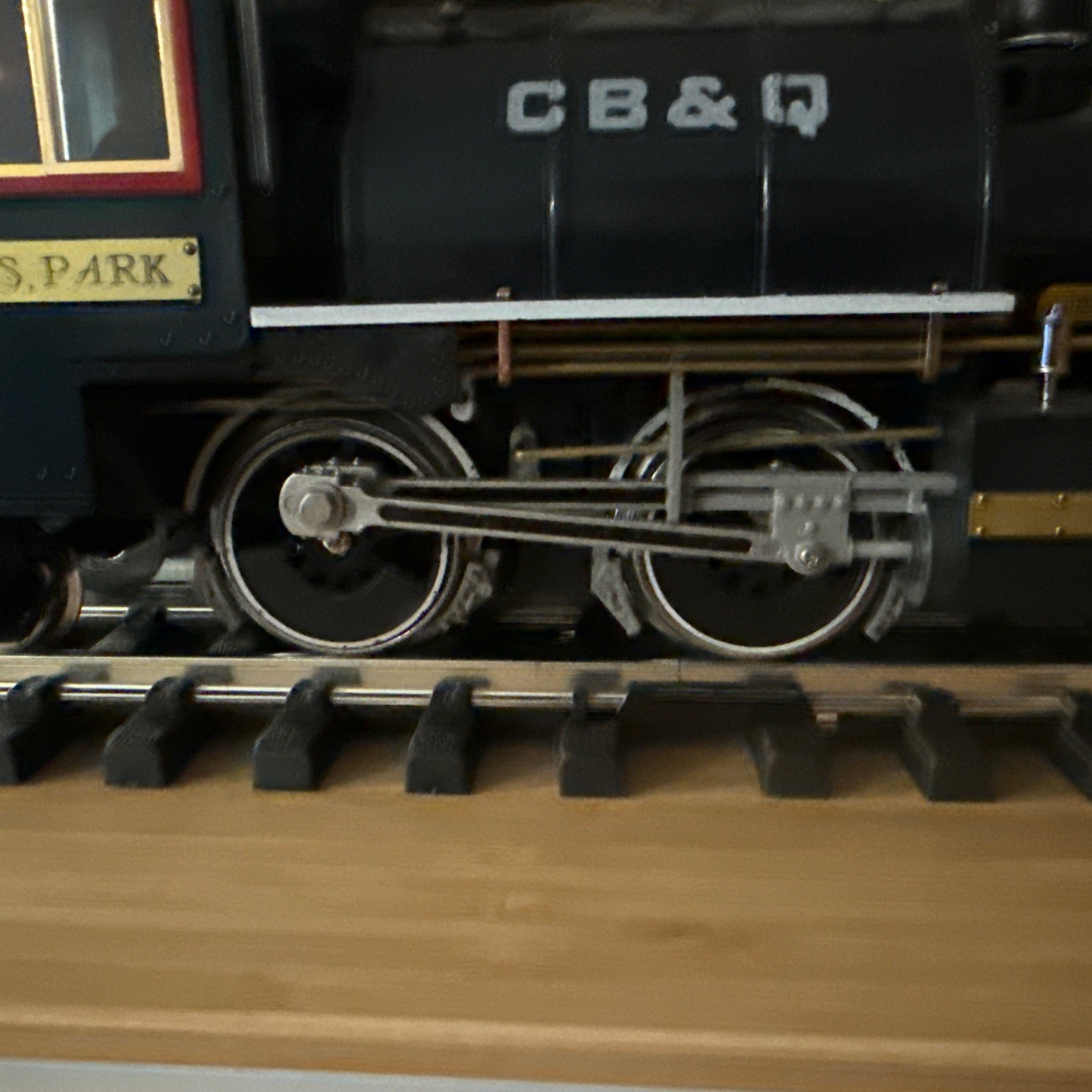 REA 2-4-2st Steam Locomotive G Scale Used CB&Q