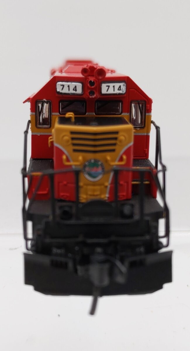 Broadway Limited 6199 N Florida East Coast SD40-2 Diesel Locomotive #714 w/ DCC