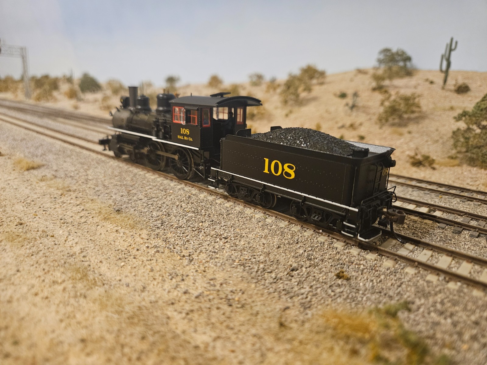 Bachmann Spectrum HO 4-4-0 Seaboard Baldwin Modern Steam Locomotive – With DCC