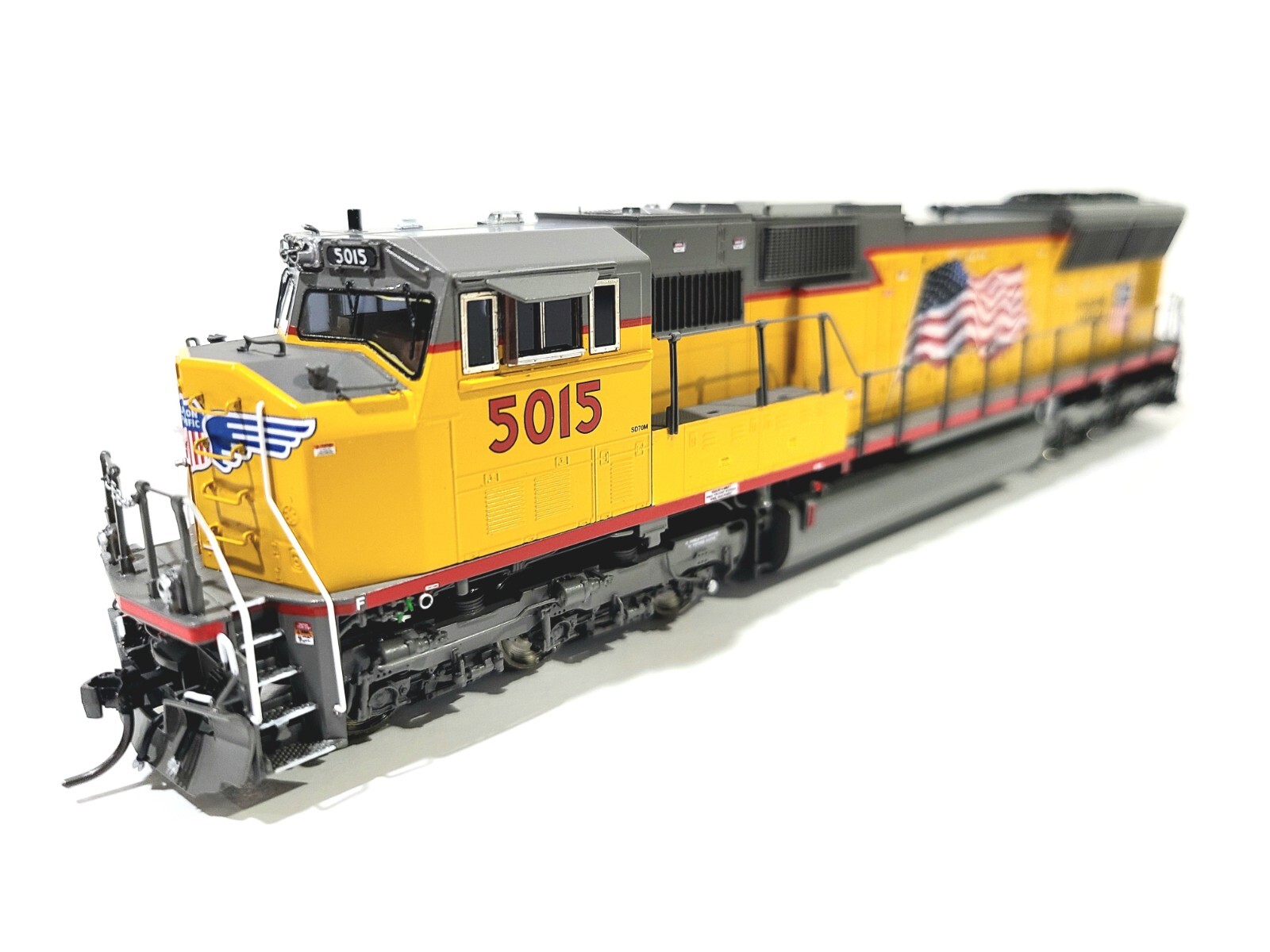Overland OMI UP SD70M Union Pacific Flared Radiators #5015 HO Brass #AA-1103-2
