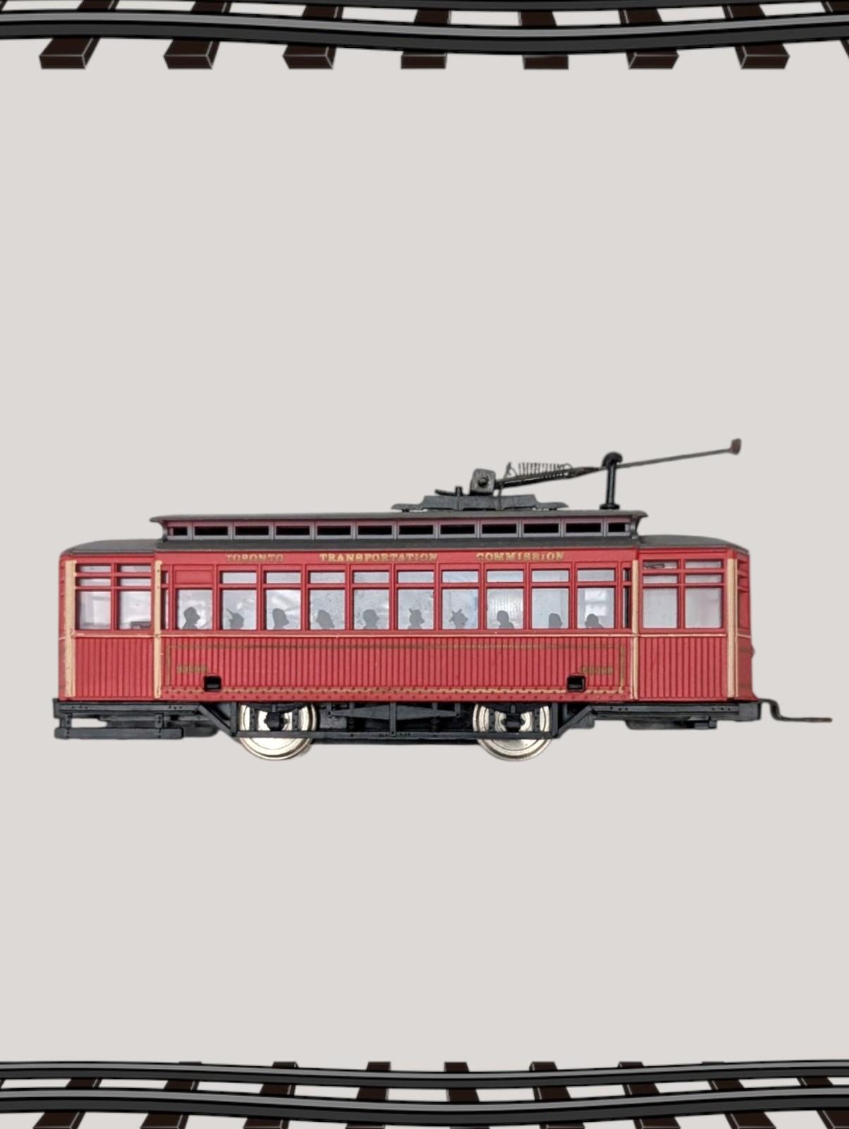 MODEL POWER Trolley TTC Brill Trolley HO Scale TORONTO TRANSPORTATION COMMISSION