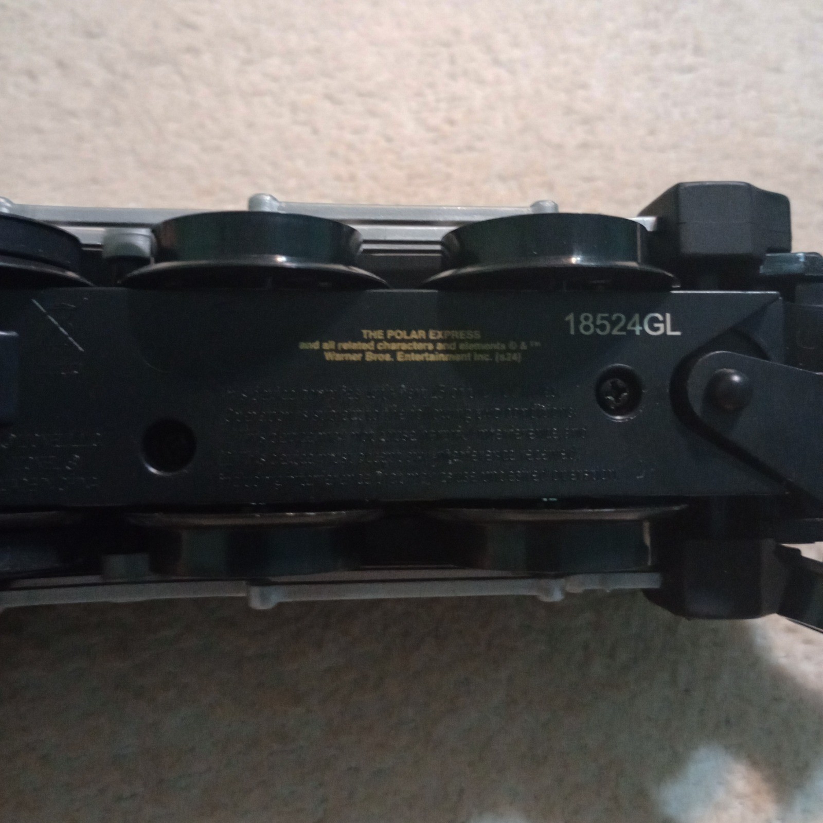 The Polar Express 1225 Steam Locomotive Train Engine Black 18524GL Warner Bros