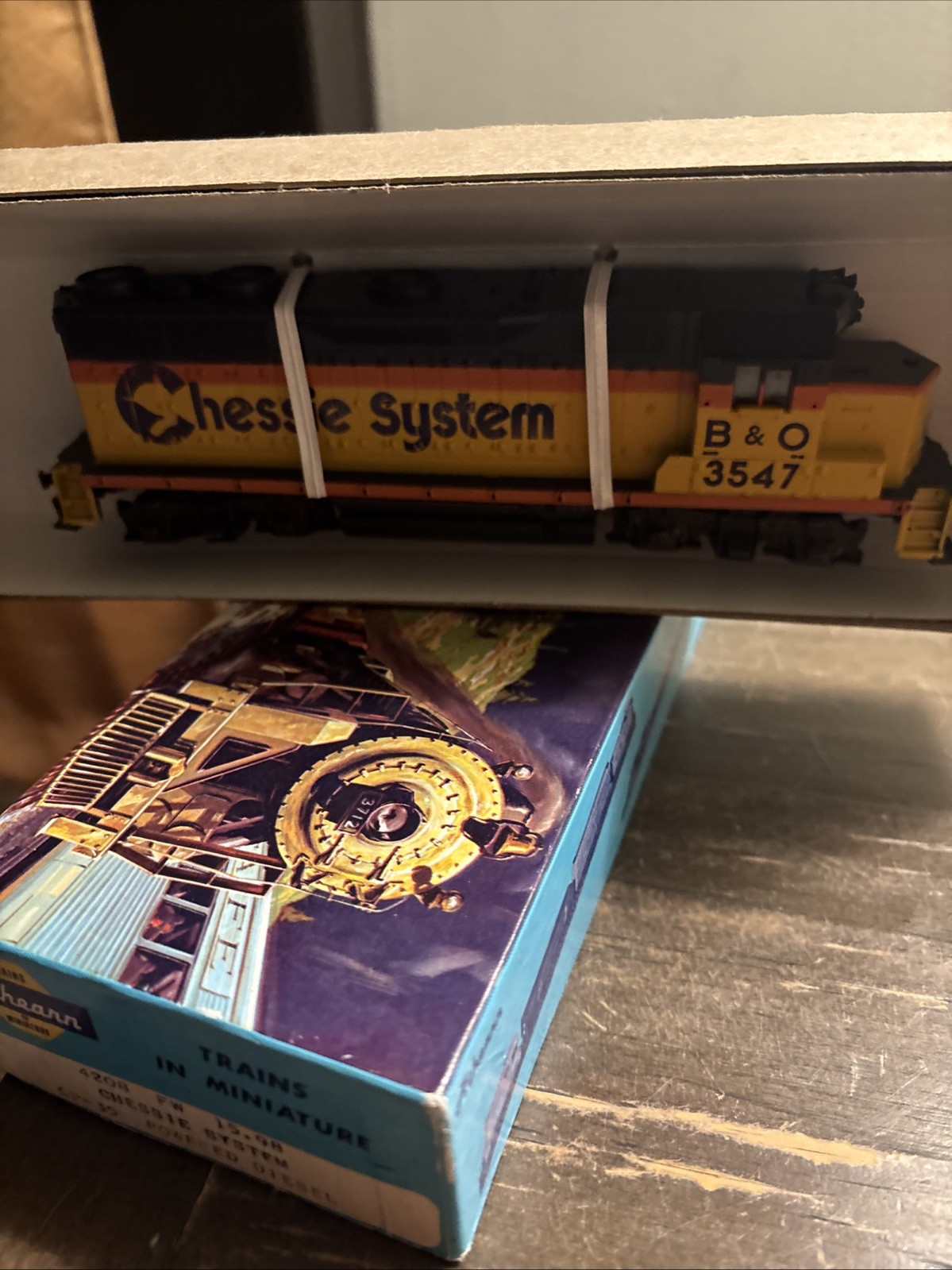 HO Athearn GP35 B&O Chessie System Dummy Diesel #3547