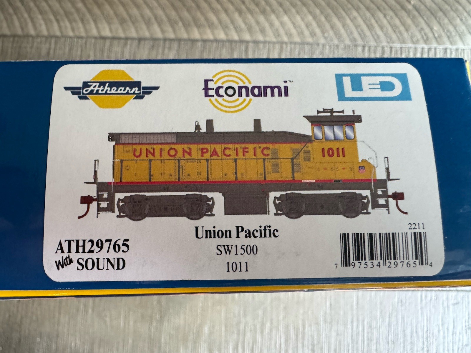 HO-Scale Athearn UP SW1500 with Sound New In Box
