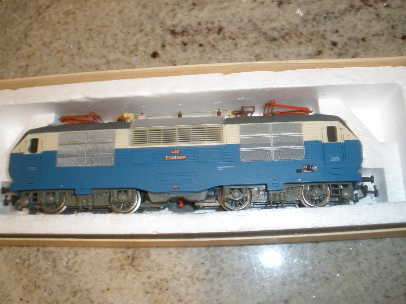 VINTAGE PIKO SCHNELLZUGLOKOMOTIVE E 499.2 TRAIN ENGINE IN BOX UNTESTED