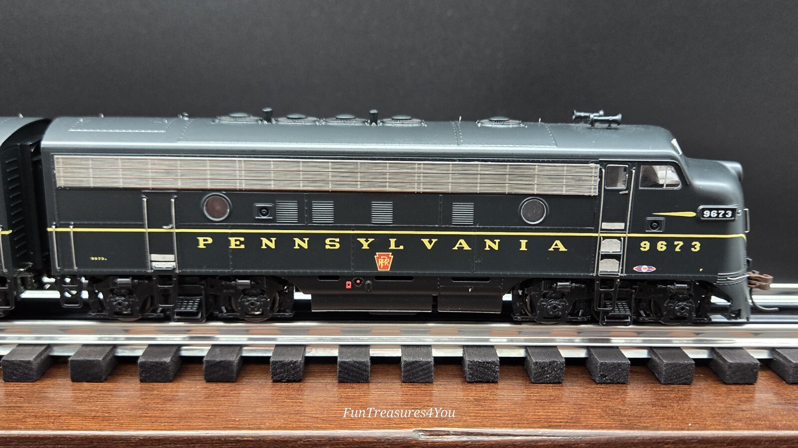 🚂 HO Scale Athearn Genesis G15014 G15015 Pennsylvania F7A-F7B #9673 0G1501aC LN