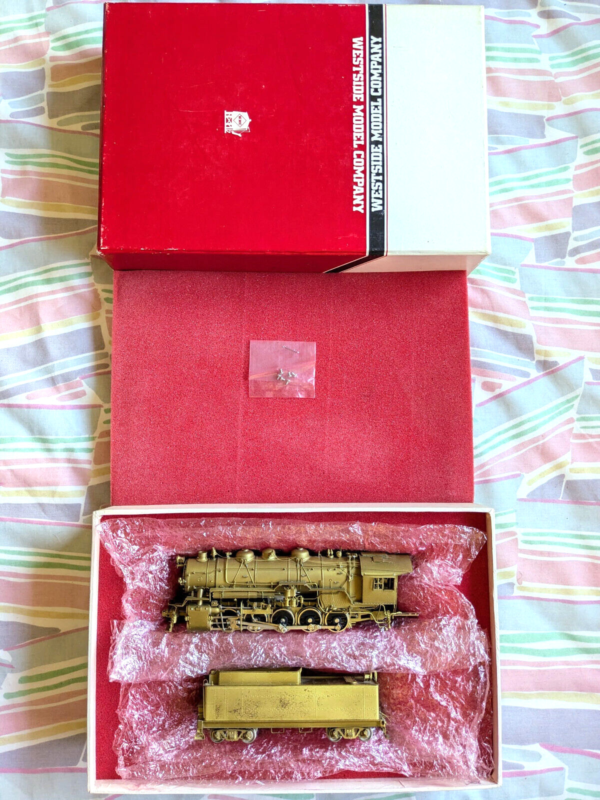 WESTSIDE SAMHONGSA BRASS “B&O U-1 0-10-0” HO **BACKHEAD **CAN MOTOR **RUNS G@@D!