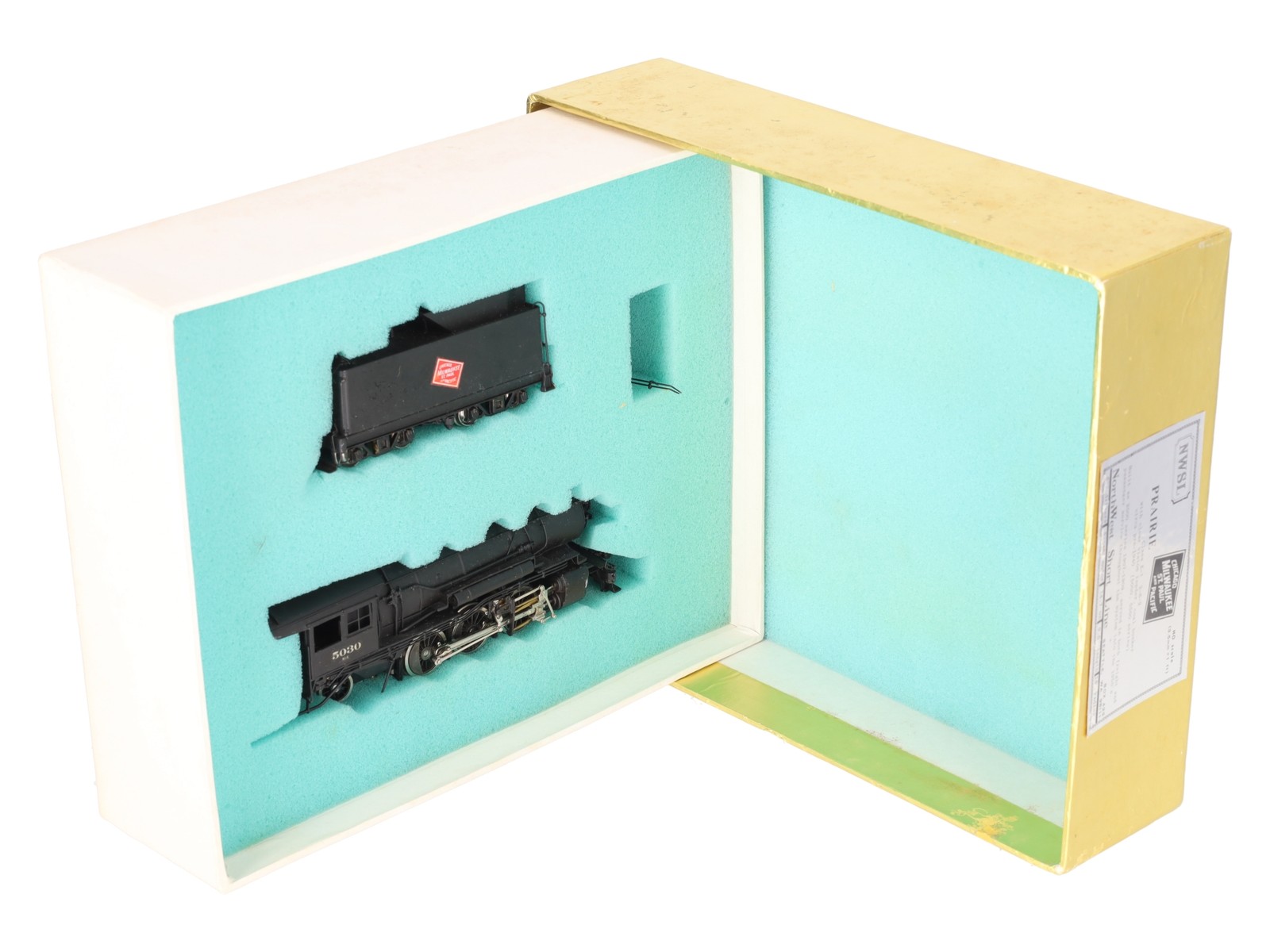 Northwest Short Line HO Scale Brass Milwaukke Rd. Class K-1 Prairie 2-6-2 Steam