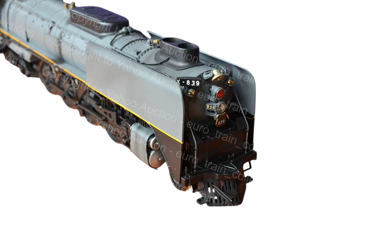KTM Katsumi Union Pacific FEF-3 #839 4-8-4 O Gauge Brass Steam Locomotive 047