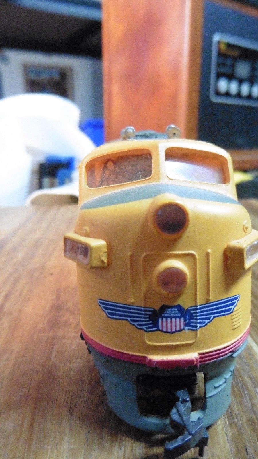 VTG Bachmann Union Pacific 1206 Locomotive HO Scale Diesel Engine Untested As Is