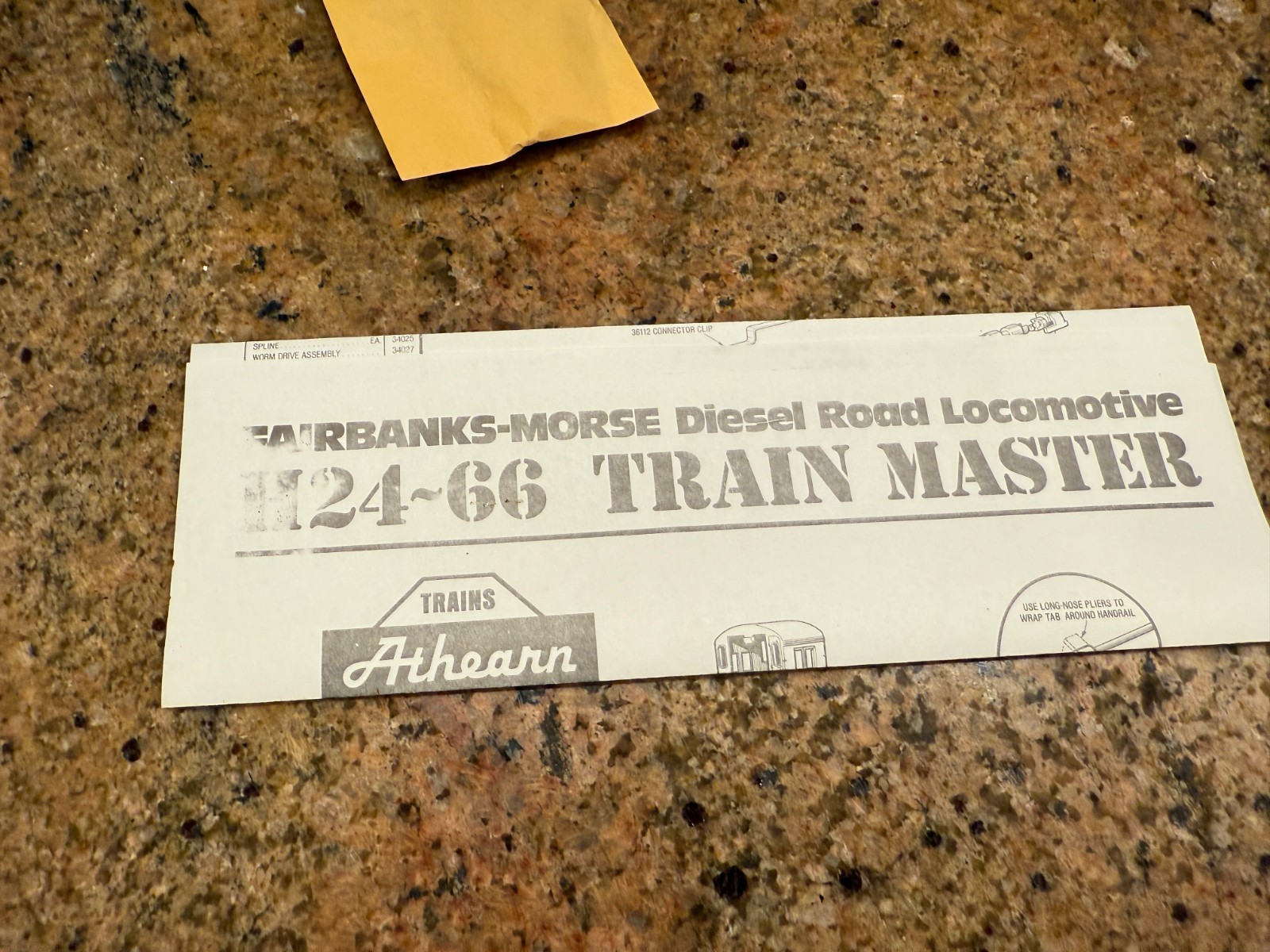 Athearn Southern Pacific Black Widow #4812 FM H24-66 Trainmaster Locomotive HO