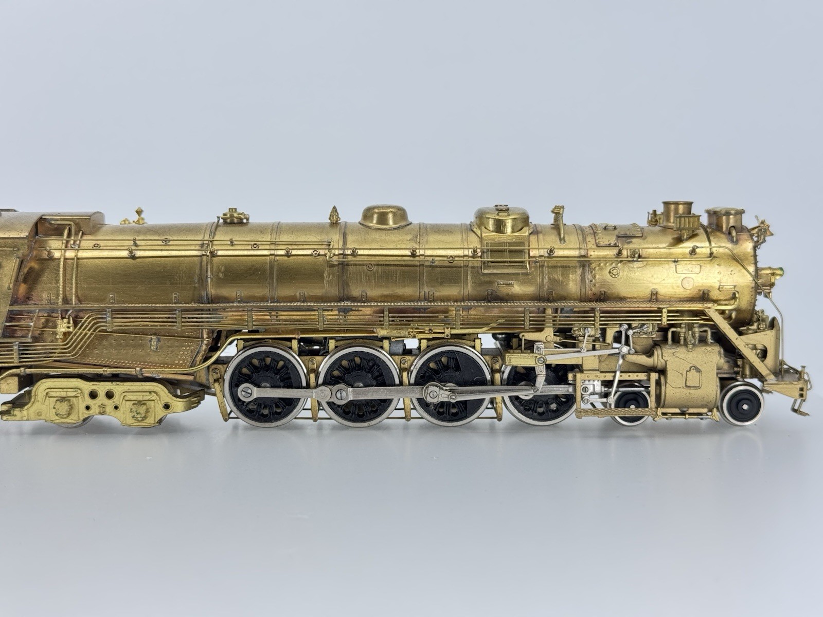 HO Toby Model Co. PFM Brass Rio Grande Class M-68 4-8-4 Steam Locomotive D&RGW