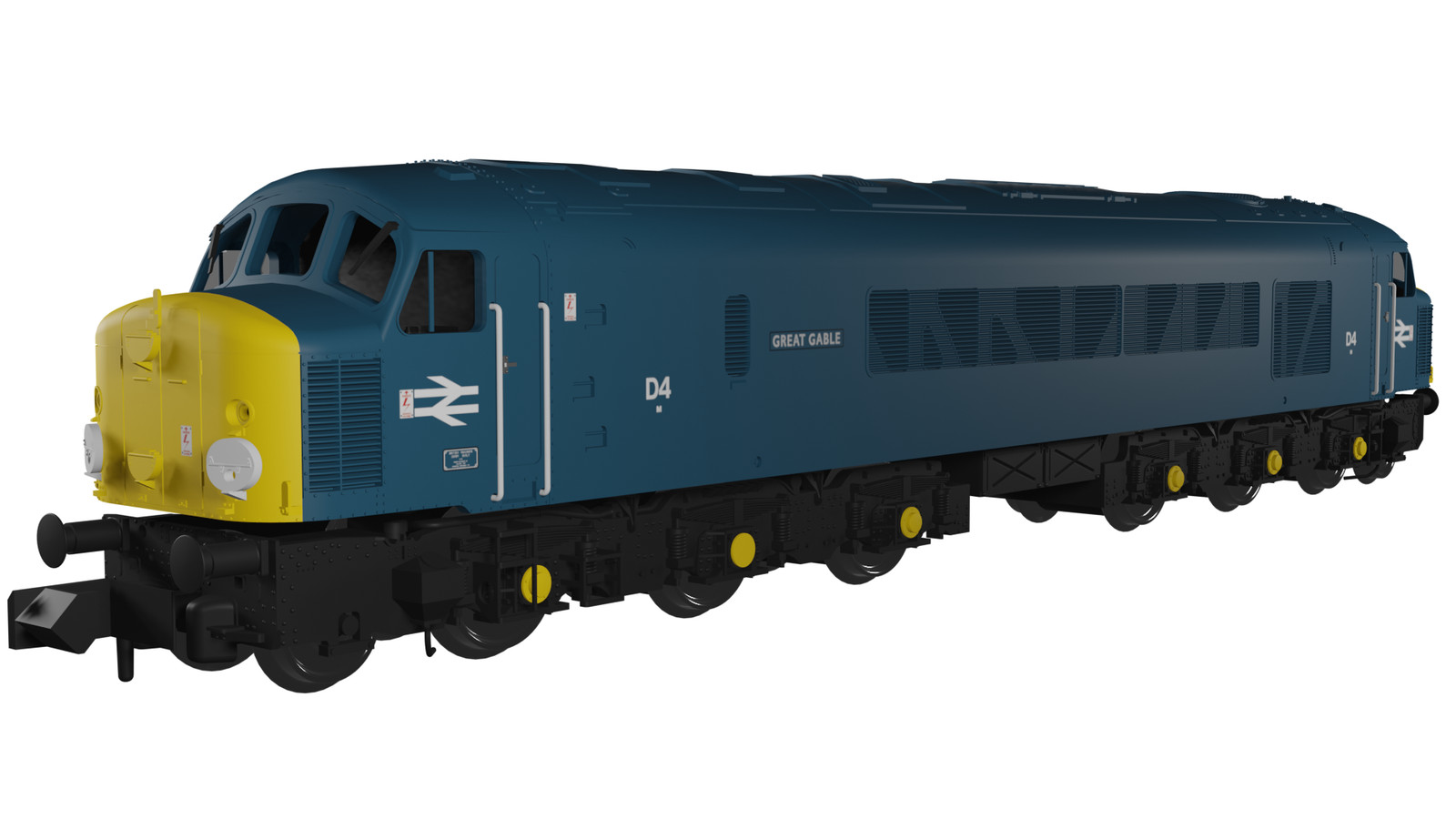 Rapido Trains 948509 N Gauge Class 44 D4 Great Gable BR Blue(Pres)DCC Sound