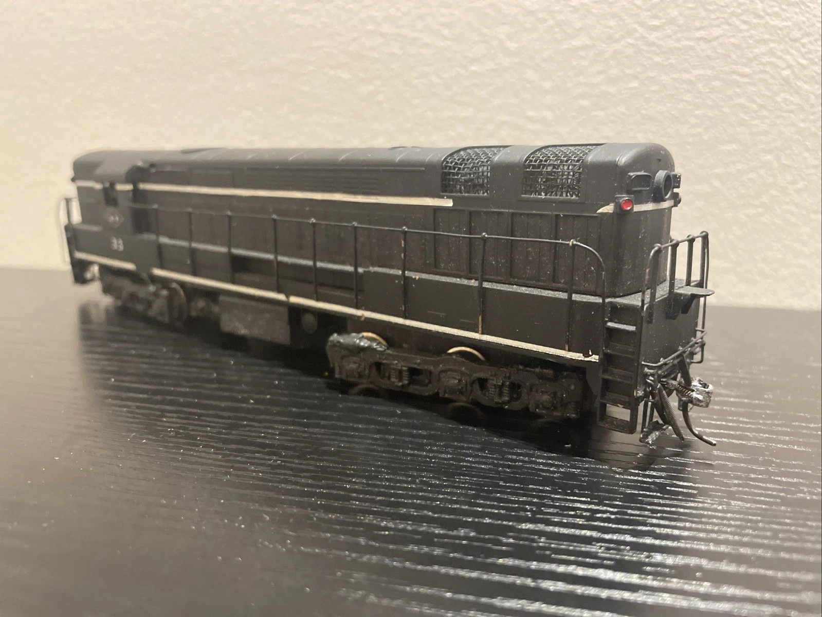 BRASS PACIFIC PIKE POWERED FM TRAINMASTER ENGINE LOCOMOTIVE HO SCALE EXCELLENT