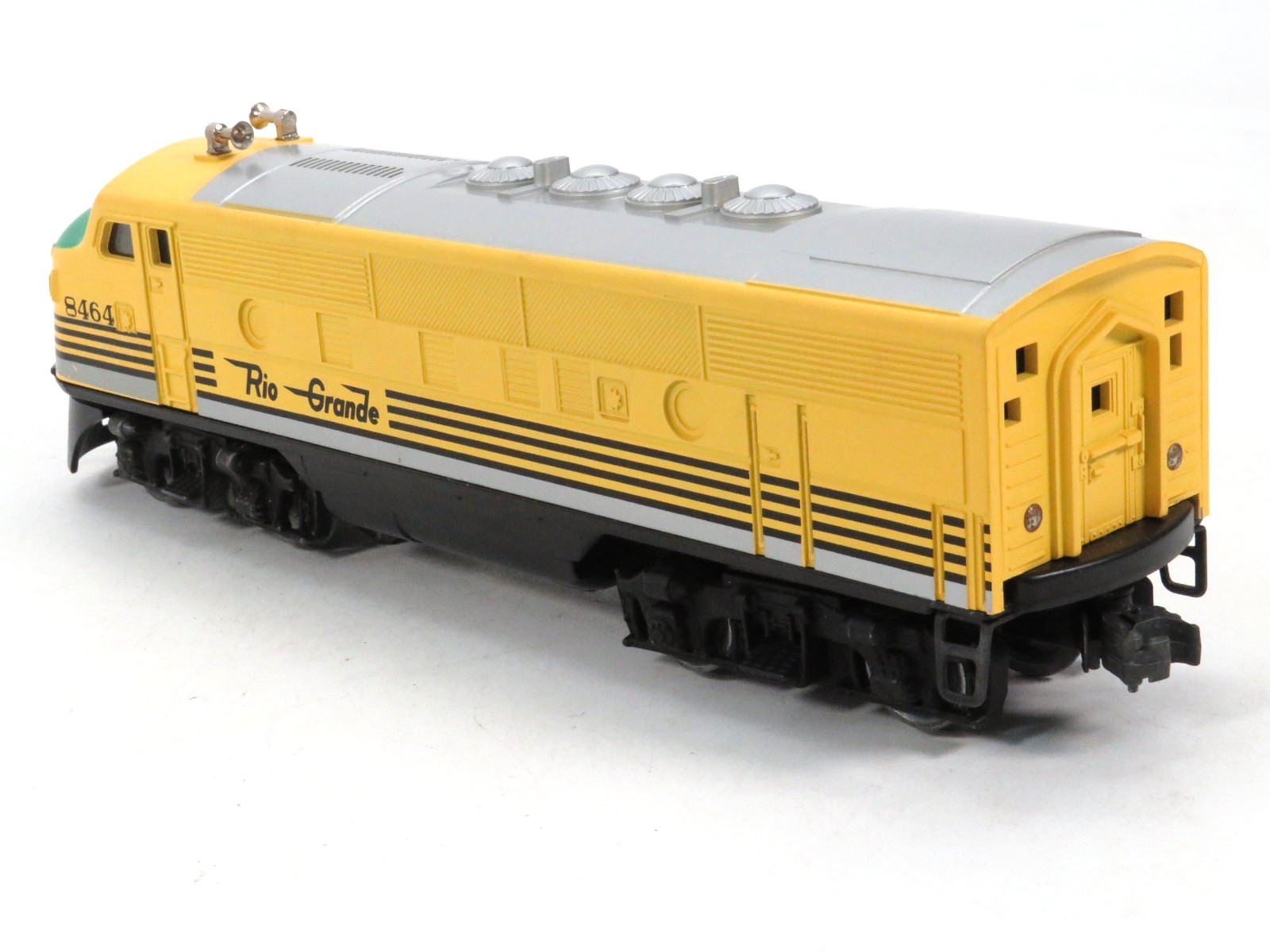 Lionel Trains 8464 & 8465 Rio Grande Diesel Locomotive AA set, O Gauge