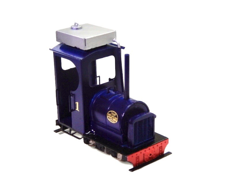 0n18 Scale PH Oil Barrel/Drum Bonnet Diesel Locomotive Kit On18/O9 Narrow Gauge